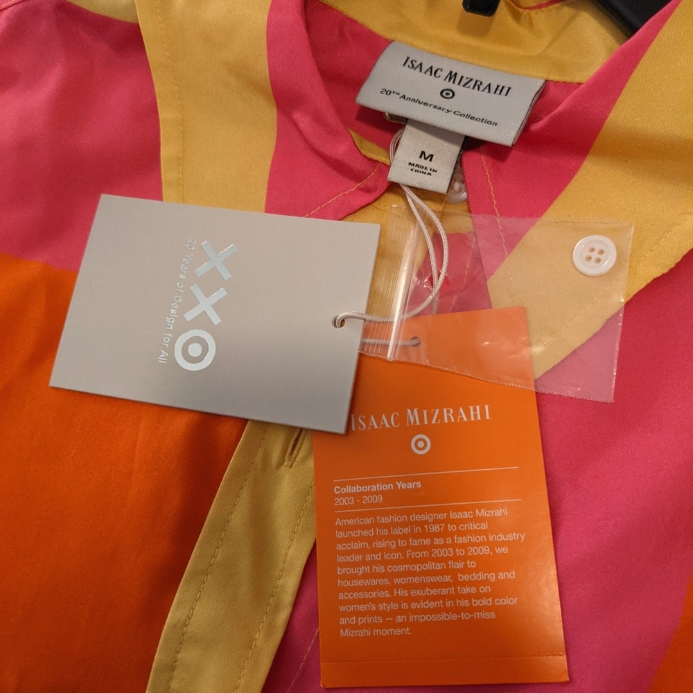 bright, silk button-up